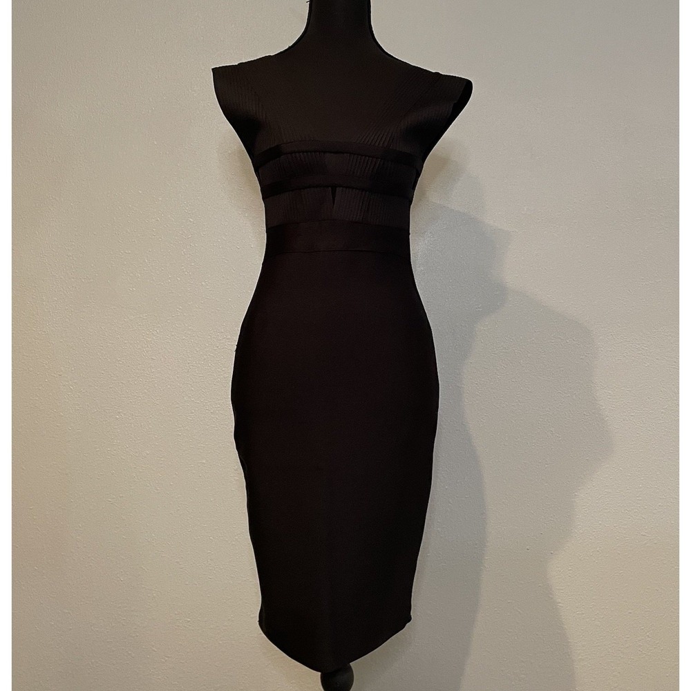 Bella Barnett‎ Cut Out Bodycon Backless Bandage Dress Size Small Glam Cutouts